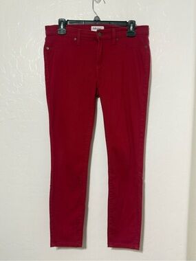 Lakeview Denim Women's Skinny Red Jeans